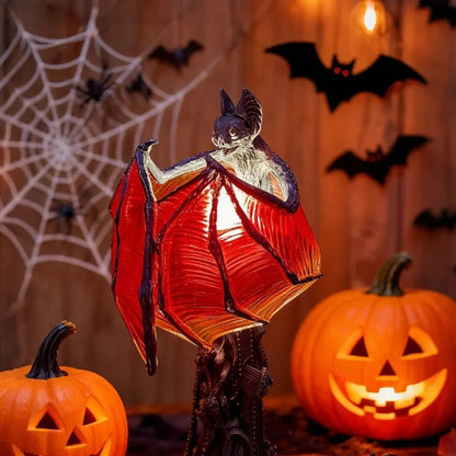 Spooky Bat Accent Lamp for Halloween Home Decor