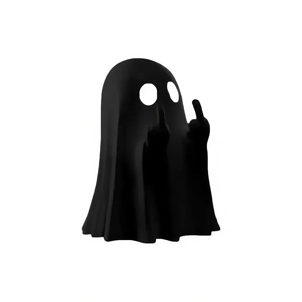 Spooky Ghost Statue Halloween Accent Table Decor