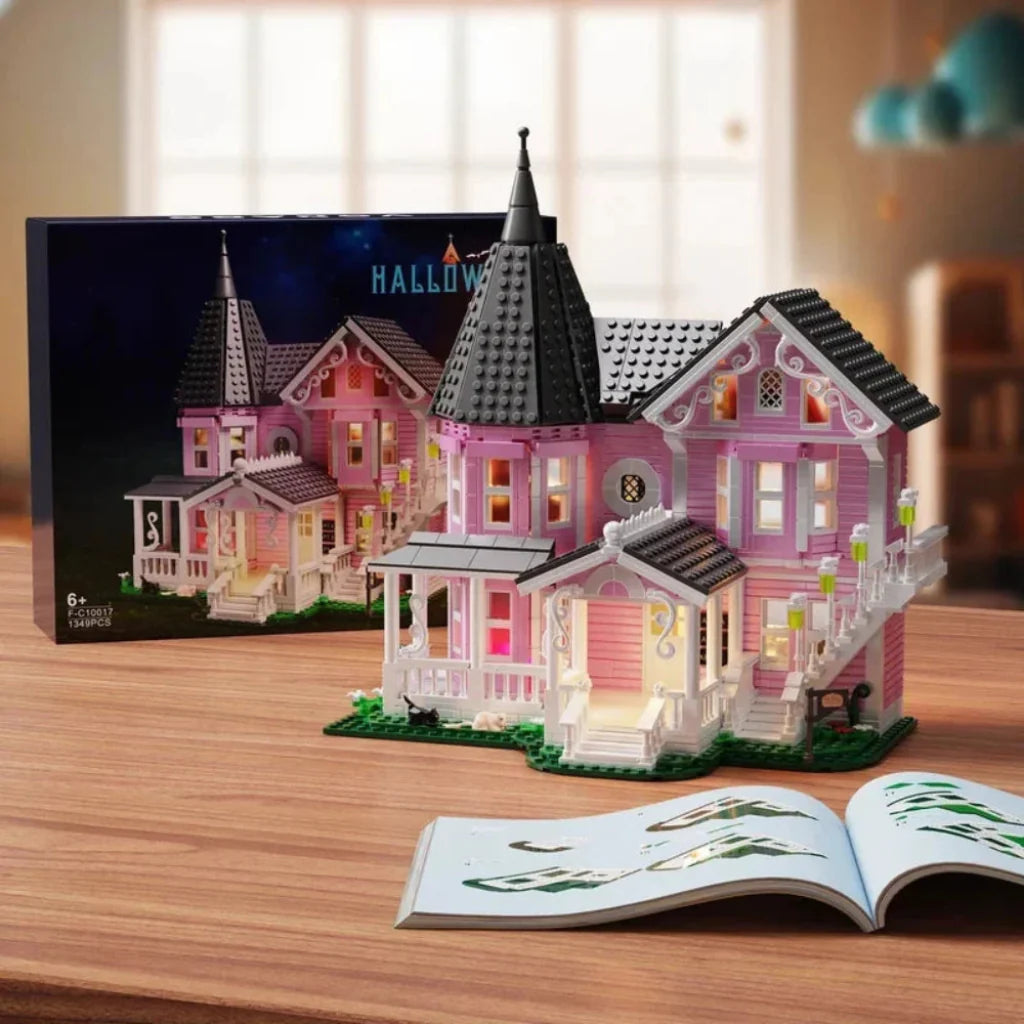 Spooky Halloween Building Blocks - Educational Construction Toy Set
