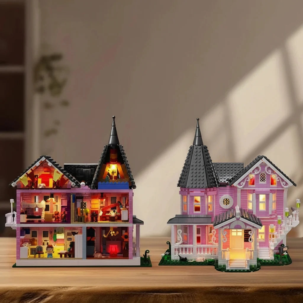 Spooky Halloween Building Blocks - Educational Construction Toy Set