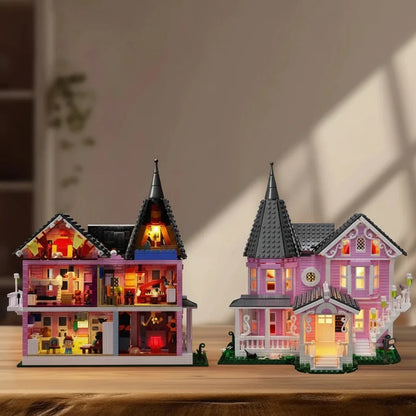 Spooky Halloween Building Blocks - Educational Construction Toy Set