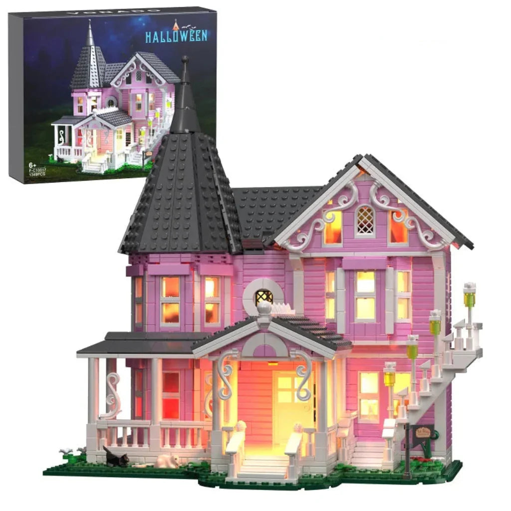 Spooky Halloween Building Blocks - Educational Construction Toy Set