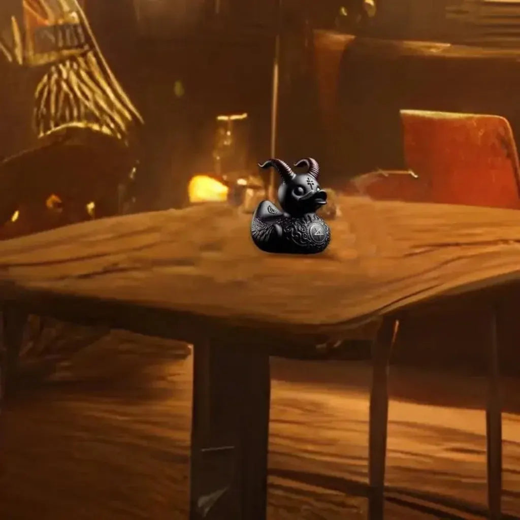 Spooky Rubber Duck Halloween Decor with Unique Design