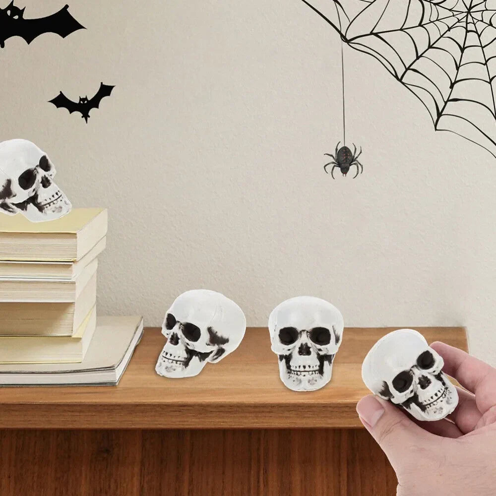Spooky Skull Skeleton Halloween Home Decor Accent