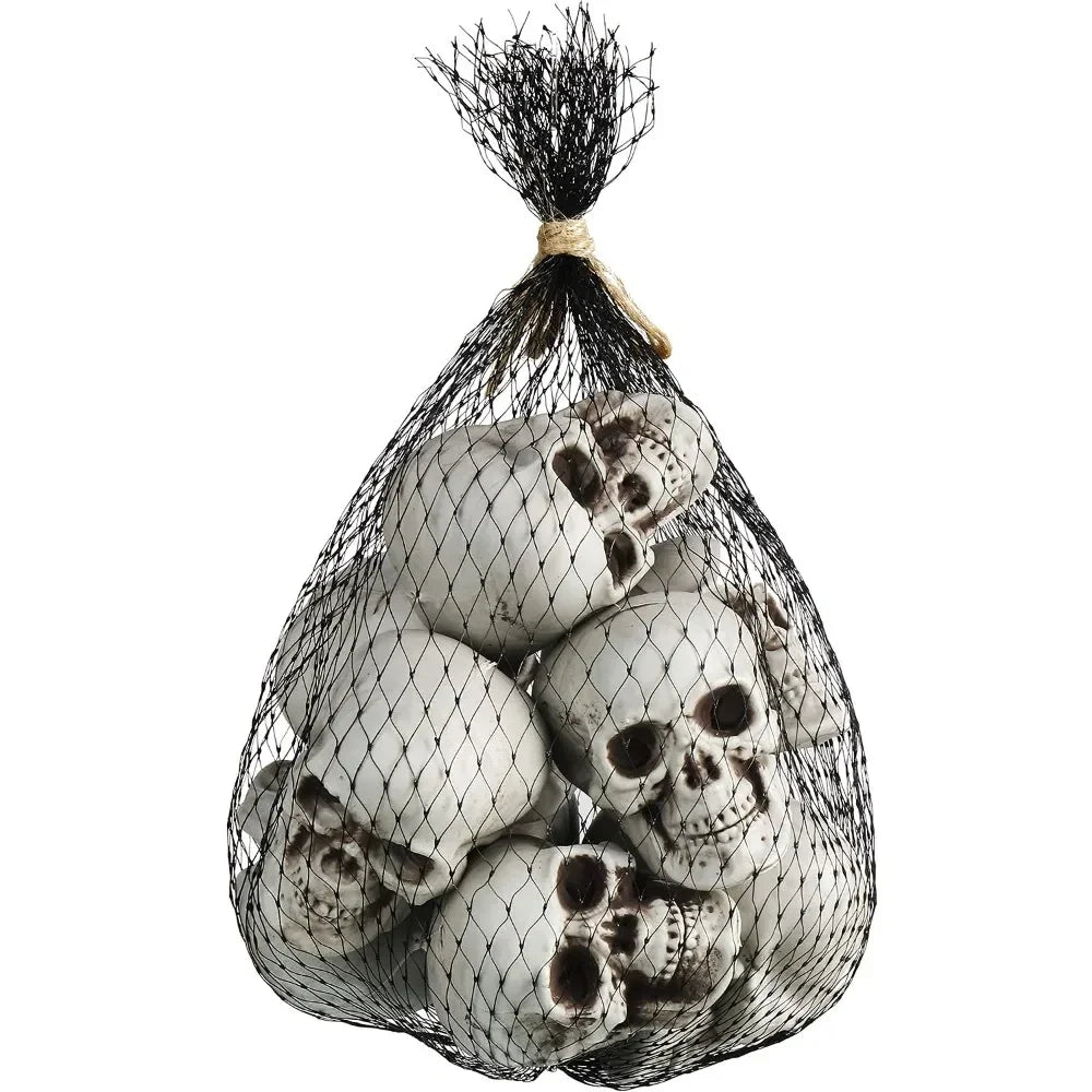 Spooky Skull Skeleton Halloween Home Decor Accent