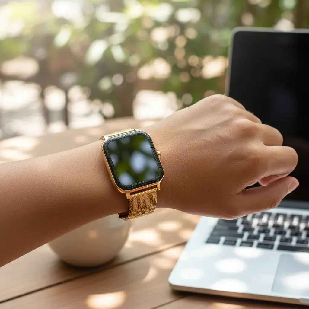 Square Smart Watch Fitness Tracker Band