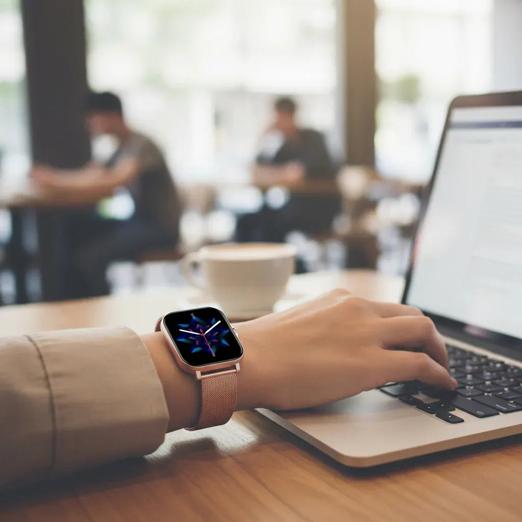 Square Smart Watch Fitness Tracker Band