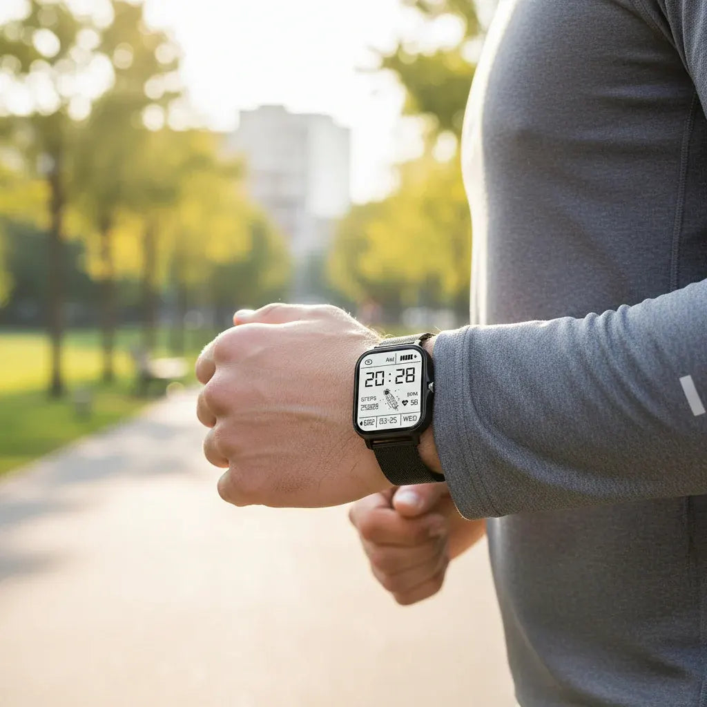 Square Smart Watch Fitness Tracker Band