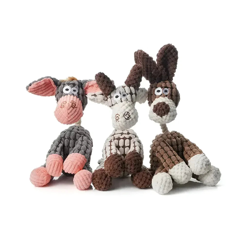 Squeaky Rope Chew Toy for Dogs