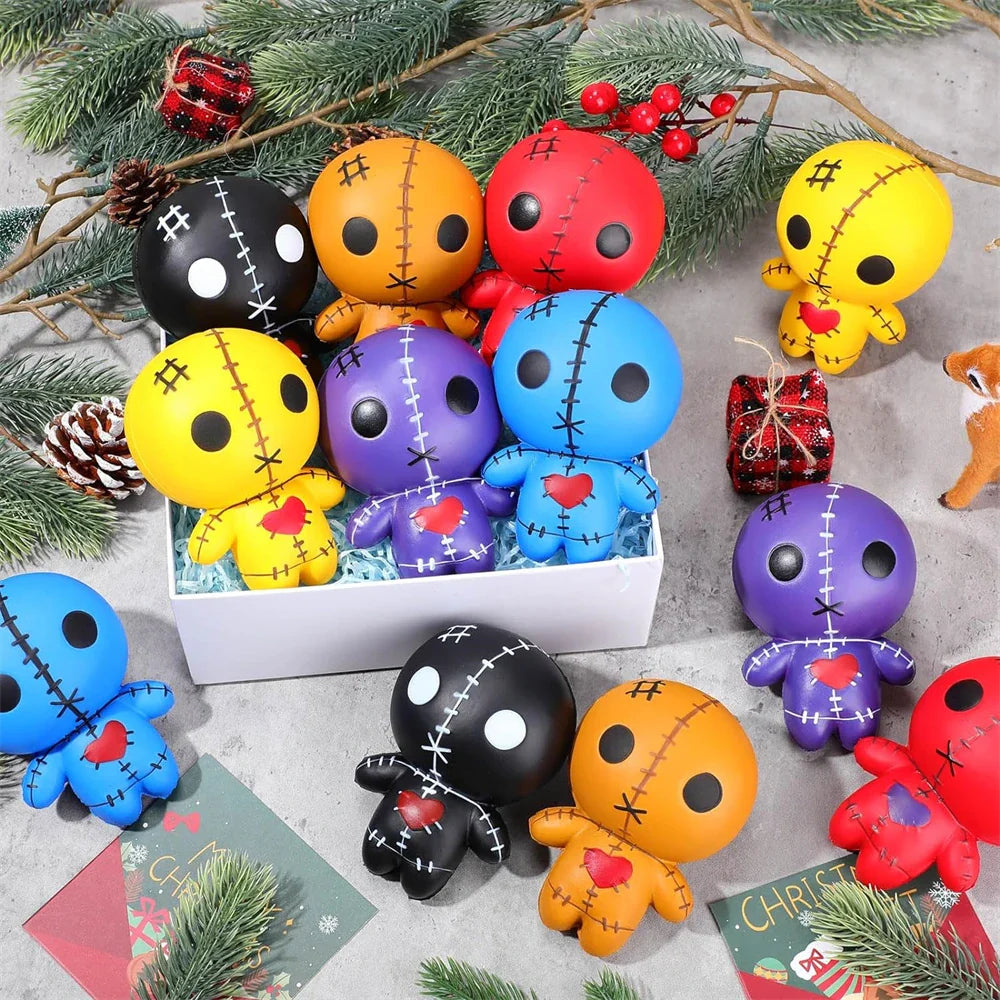 Squishy Halloween Doll Toys Soft Stress-Relief Party Favors