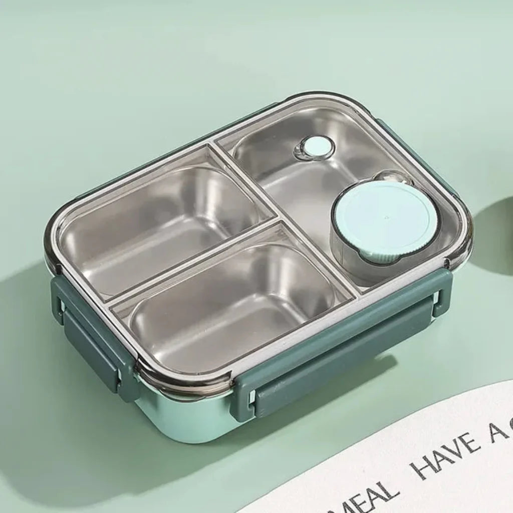 Stainless Steel Bento Lunch Box - Leakproof Food Storage Container