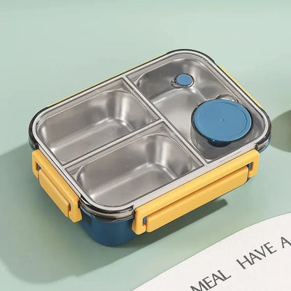 Stainless Steel Bento Lunch Box - Leakproof Food Storage Container