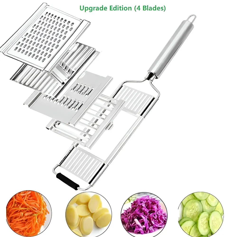 Stainless Steel Mandoline Vegetable Cutter Slicer Set for Kitchen
