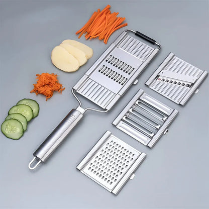 Stainless Steel Mandoline Vegetable Cutter Slicer Set for Kitchen