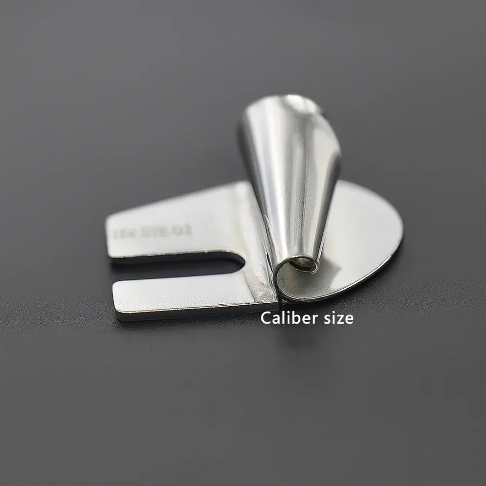 Stainless Steel Rolled Hem Sewing Foot Attachment Set