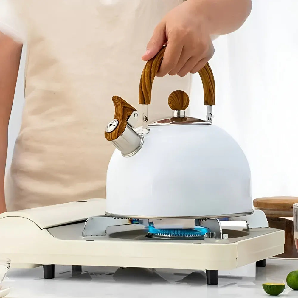 Stainless Steel Whistling Stovetop Tea Kettle