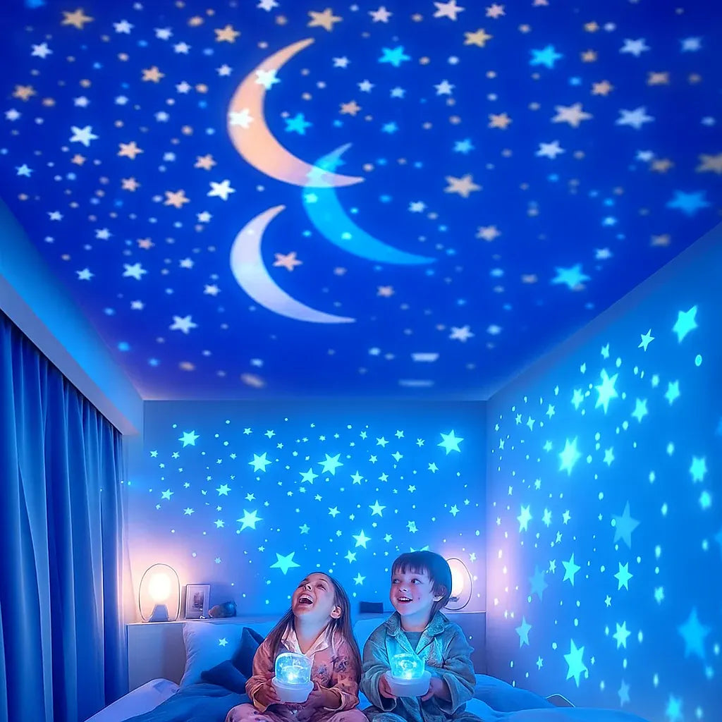 Star Galaxy Ceiling Night Light Projector for Kids Bedroom