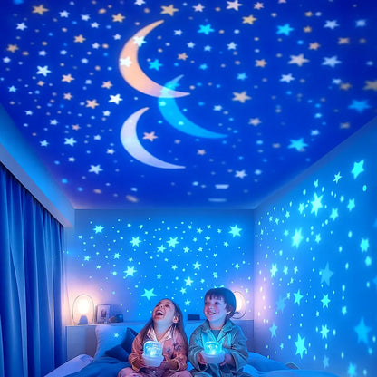 Star Galaxy Ceiling Night Light Projector for Kids Bedroom