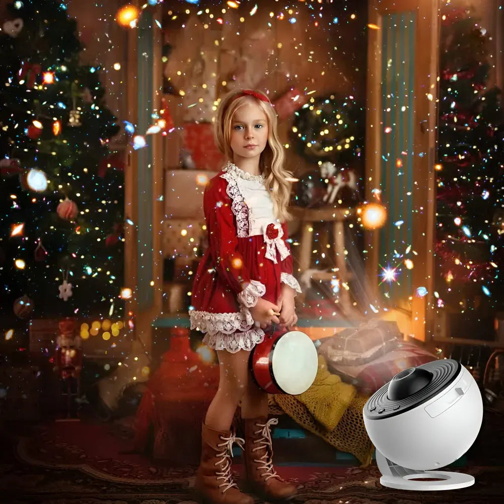 Starry Sky LED Planetarium Projector Lamp for Bedroom Ambiance