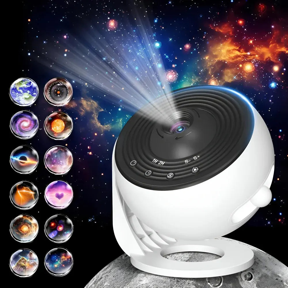 Starry Sky LED Planetarium Projector Lamp for Bedroom Ambiance