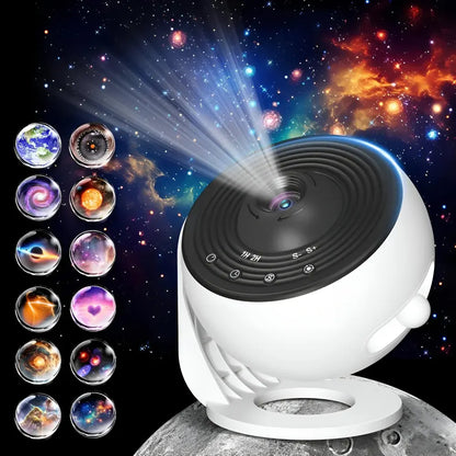 Starry Sky LED Planetarium Projector Lamp for Bedroom Ambiance