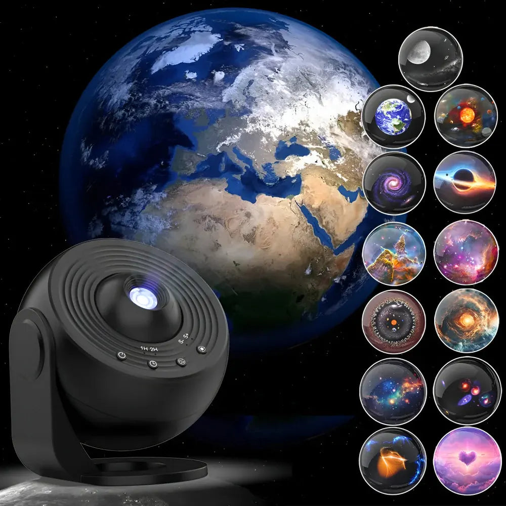 Starry Sky LED Planetarium Projector Lamp for Bedroom Ambiance