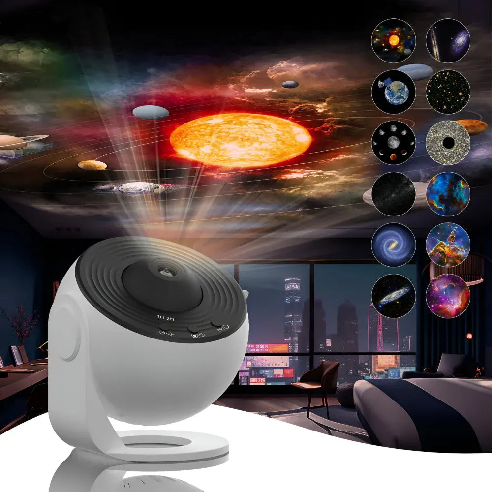 Starry Sky LED Planetarium Projector Lamp for Bedroom Ambiance