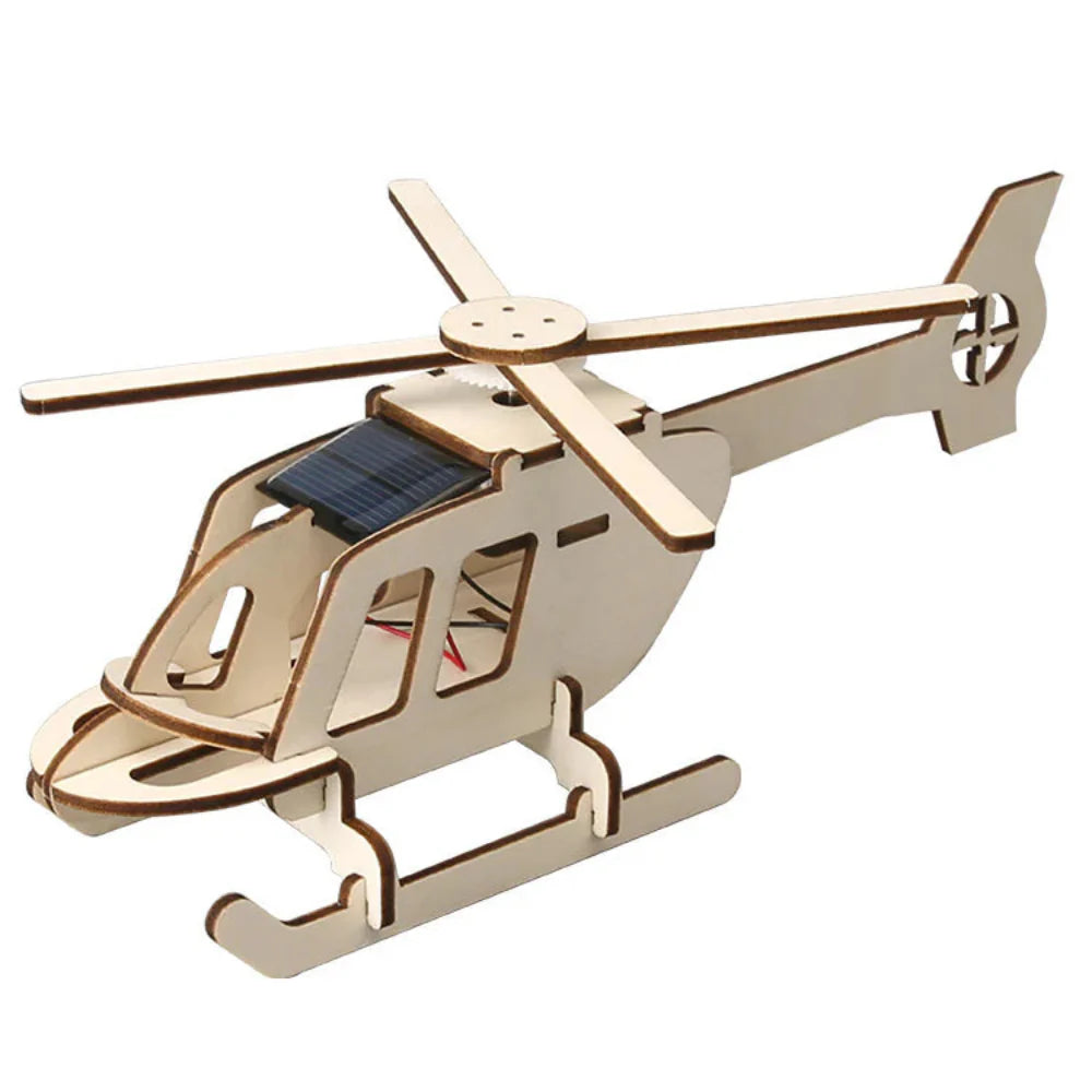 STEM Building Kit Electric Airplane Science Toy for Kids