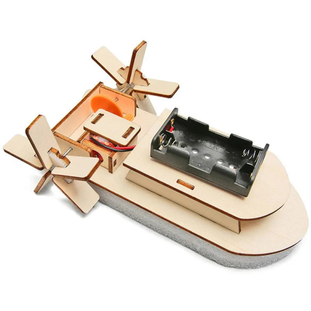 STEM Building Kit Electric Airplane Science Toy for Kids
