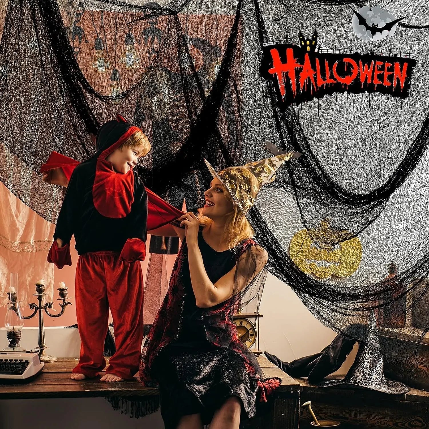 Stretchable Fabric Halloween Indoor Decoration