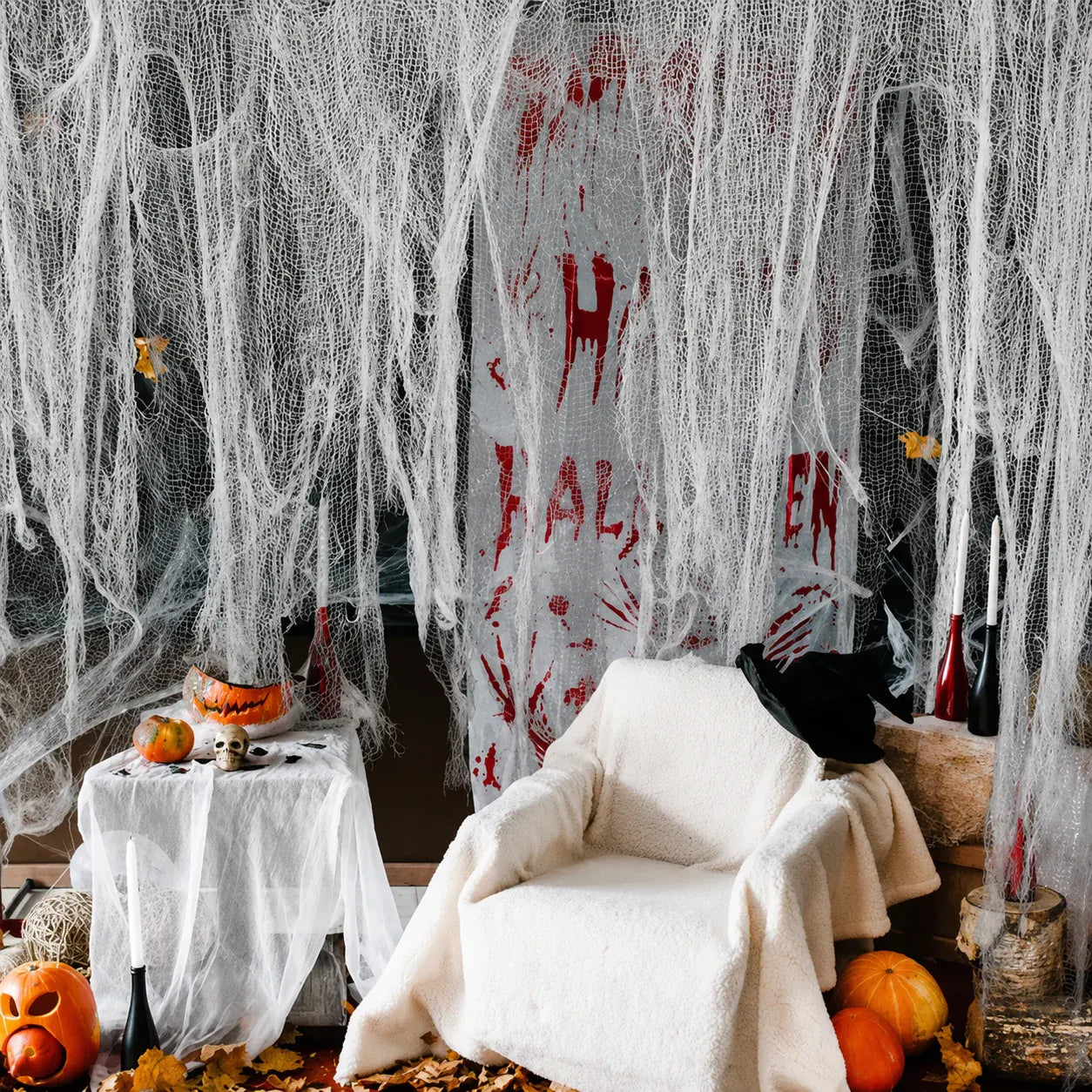 Stretchable Fabric Halloween Indoor Decoration