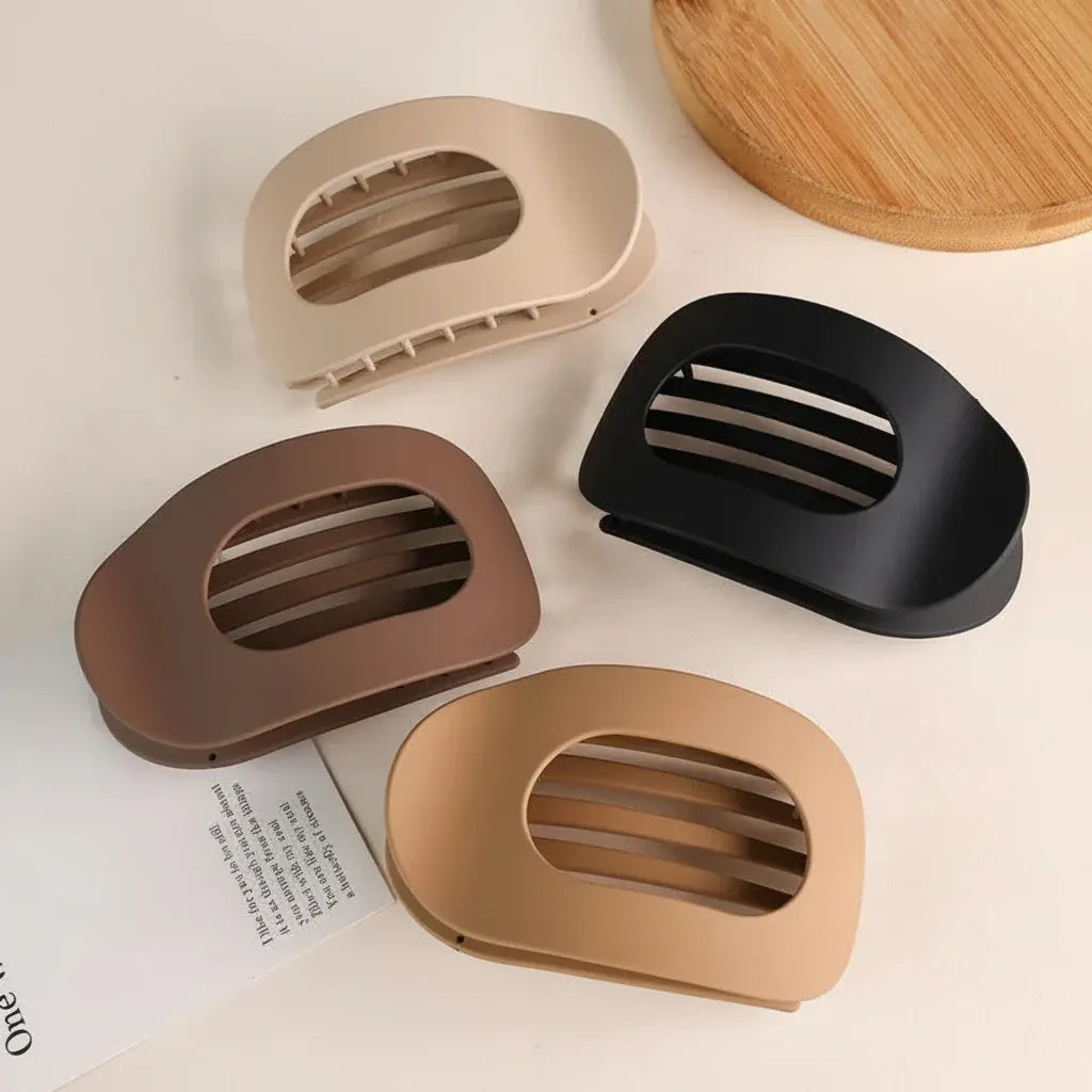 Strong Hold Plastic Claw Clip for Thick Hair - Stylish Styling Accessory