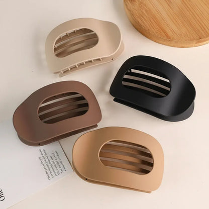 Strong Hold Plastic Claw Clip for Thick Hair - Stylish Styling Accessory