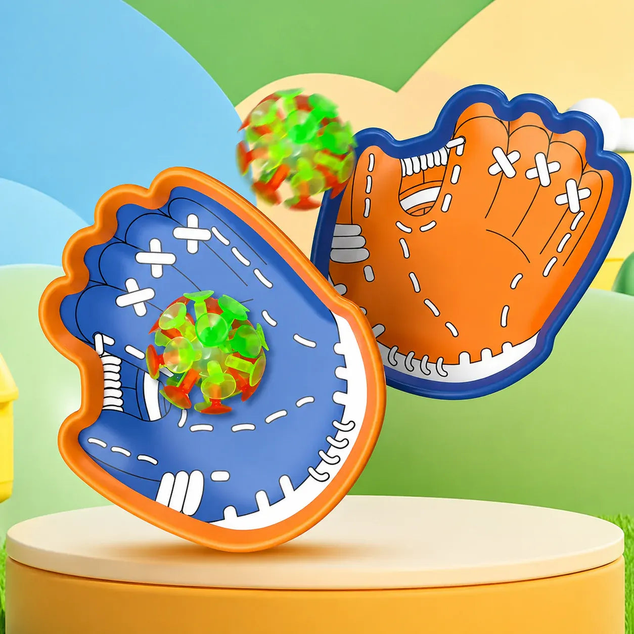 Suction Cup Catch & Toss Interactive Ball Game Set for Kids