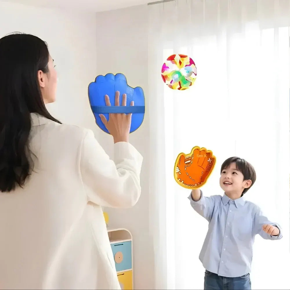 Suction Cup Catch & Toss Interactive Ball Game Set for Kids