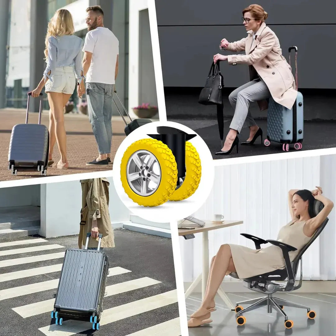 Suitcase Wheel Protectors – Travel Luggage Cover Accessories
