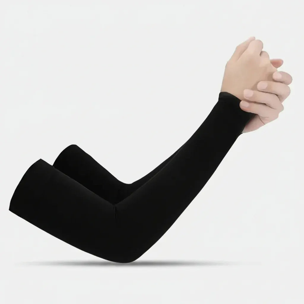 Sun-Protective Cooling Arm Sleeves for Outdoor Sports & Activities
