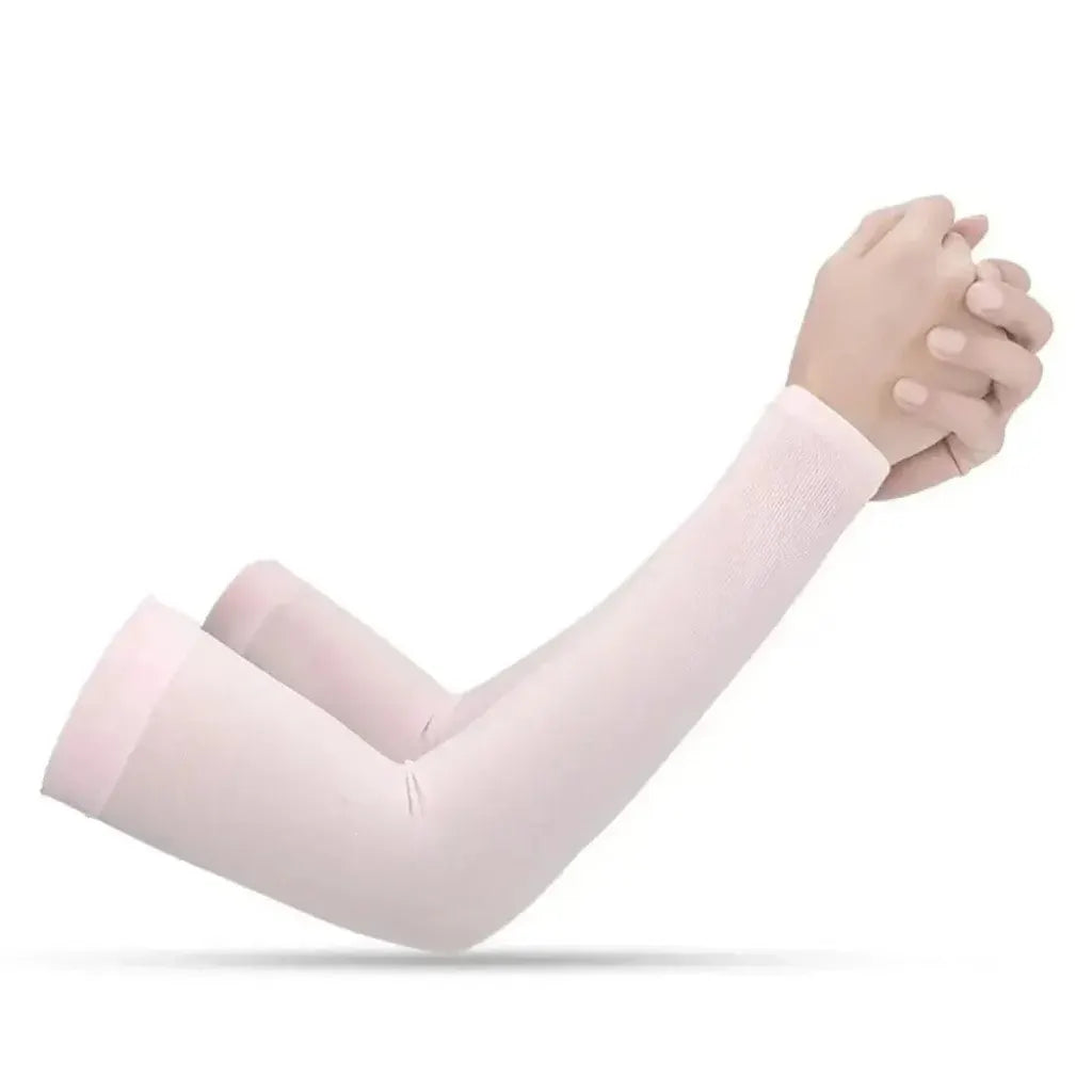 Sun-Protective Cooling Arm Sleeves for Outdoor Sports & Activities