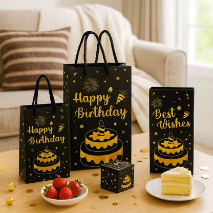 Surprise Pop-Up Celebration Card Set with Gift Message Holder Box