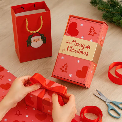 Surprise Pop-Up Celebration Card Set with Gift Message Holder Box