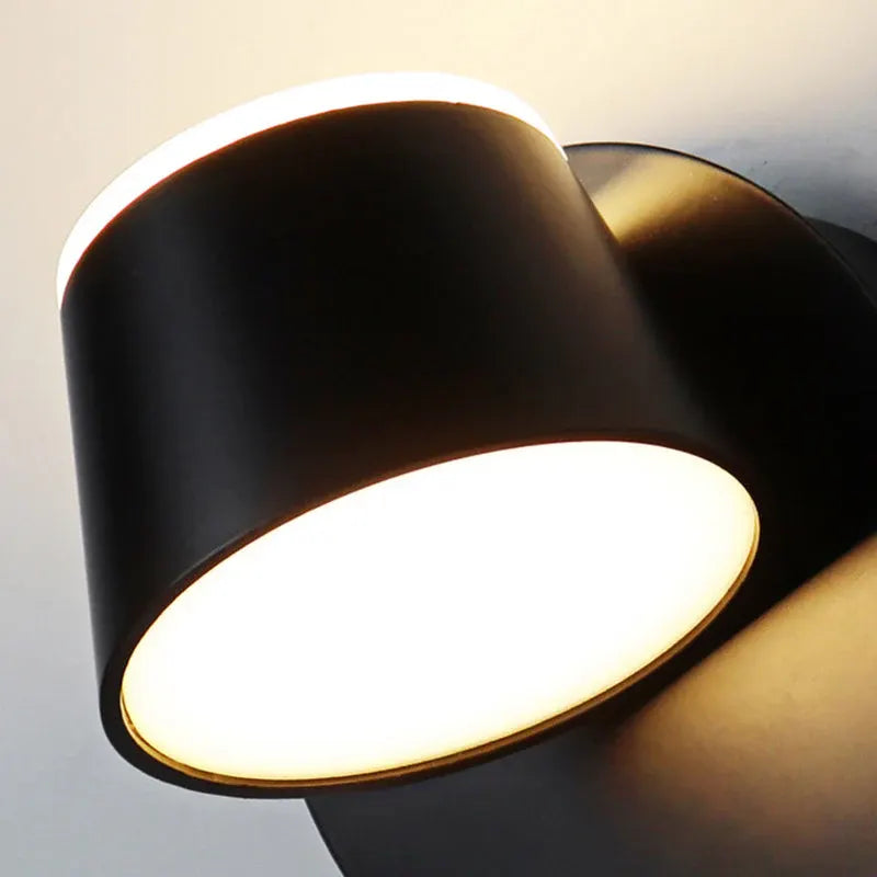 Swivel LED Wall Sconce with Adjustable Modern Lighting Design
