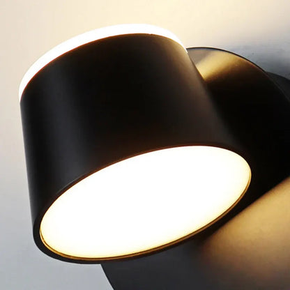 Swivel LED Wall Sconce with Adjustable Modern Lighting Design
