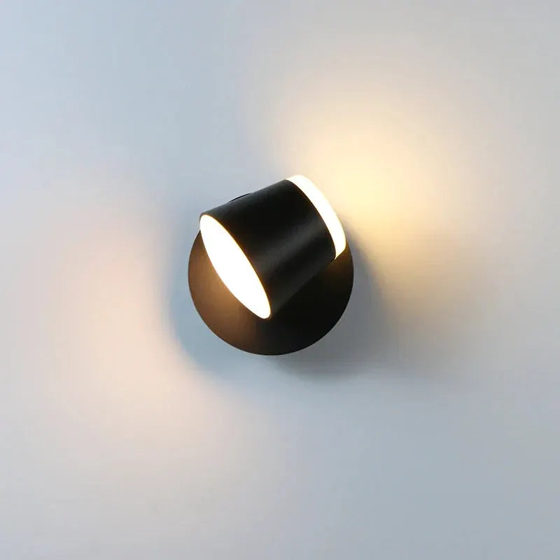 Swivel LED Wall Sconce with Adjustable Modern Lighting Design