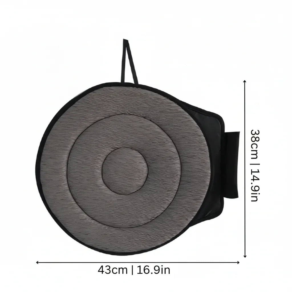 Swivel Memory Foam Seat Cushion for Easy Mobility and Rotating Support