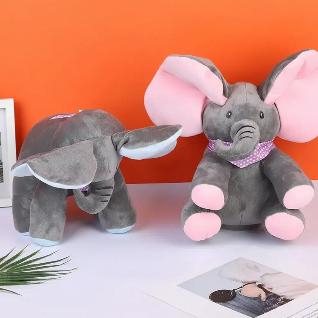 Talking Musical Elephant Plush Toy Interactive Stuffed Animal for Kids