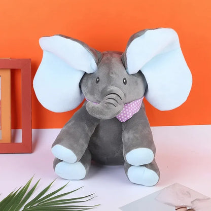 Talking Musical Elephant Plush Toy Interactive Stuffed Animal for Kids