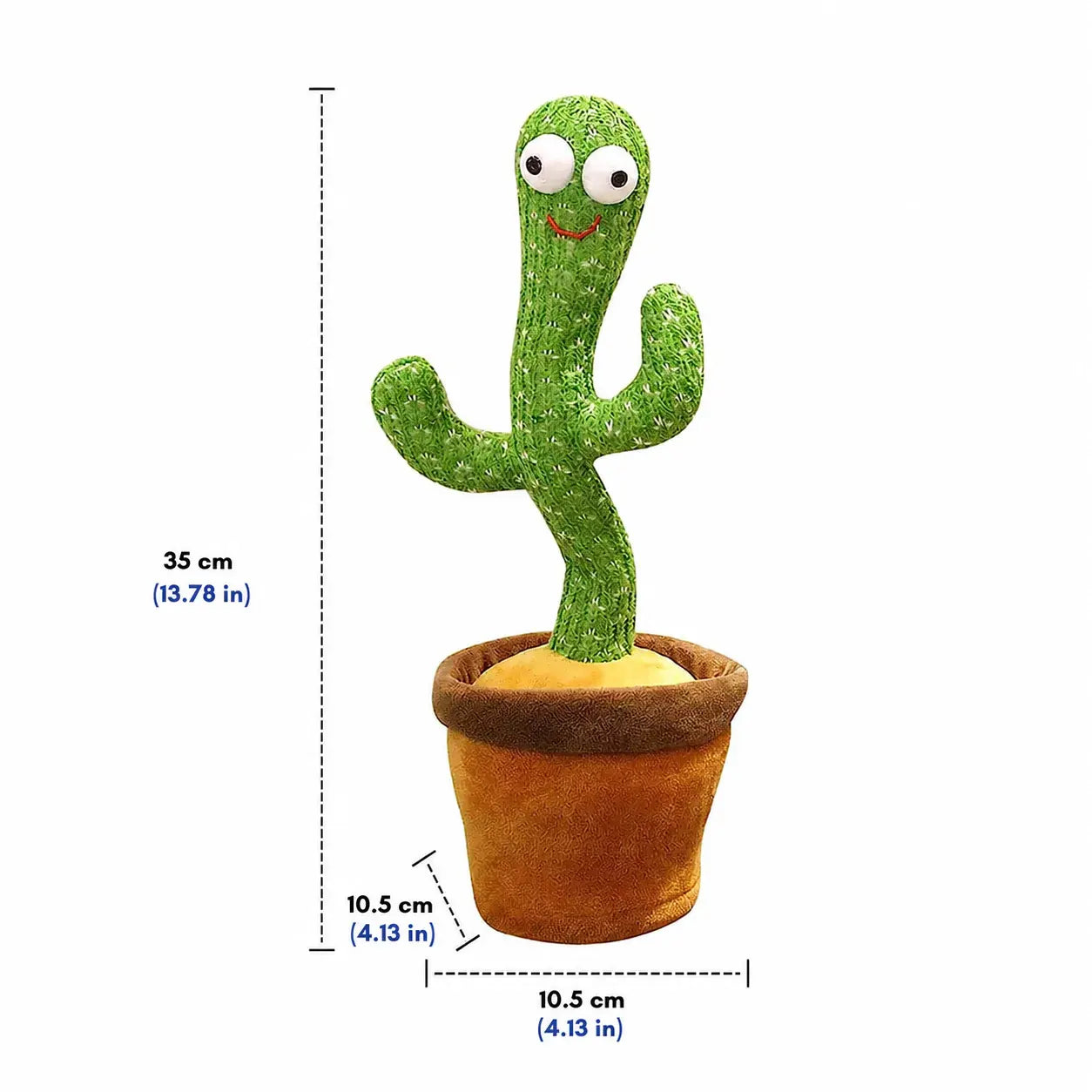 Talking Singing Cactus Plush Interactive Dancing Toy