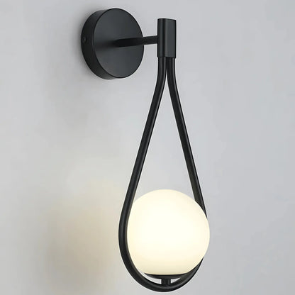 Teardrop Wall Sconce | Modern Water Drop Lighting Fixture