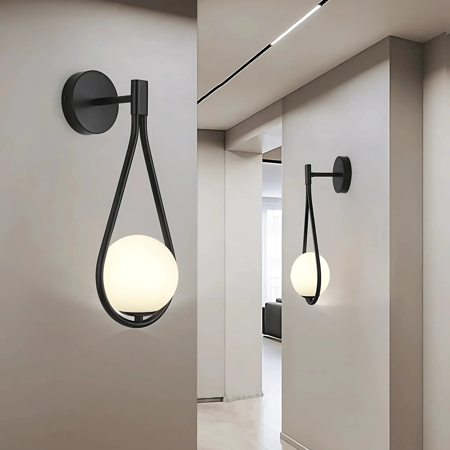 Teardrop Wall Sconce | Modern Water Drop Lighting Fixture