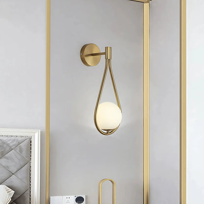Teardrop Wall Sconce | Modern Water Drop Lighting Fixture
